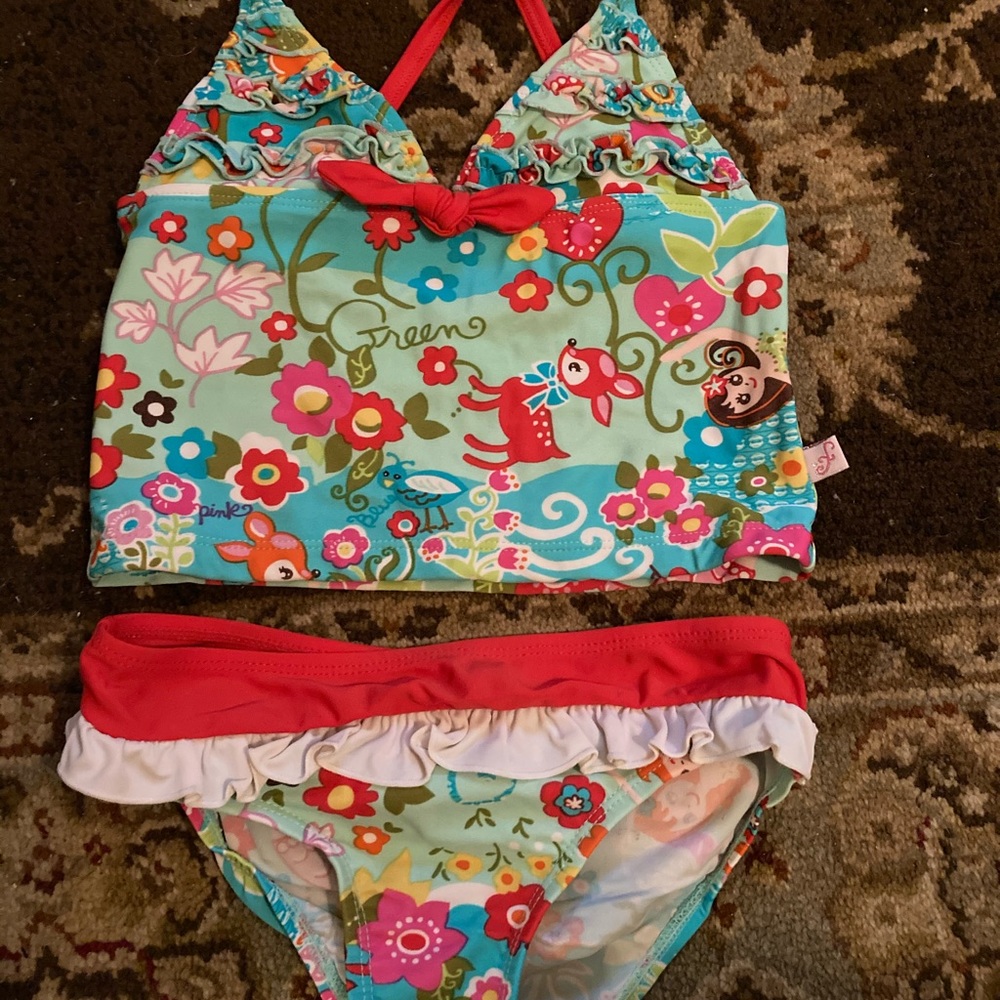 2 piece kids bathing suit